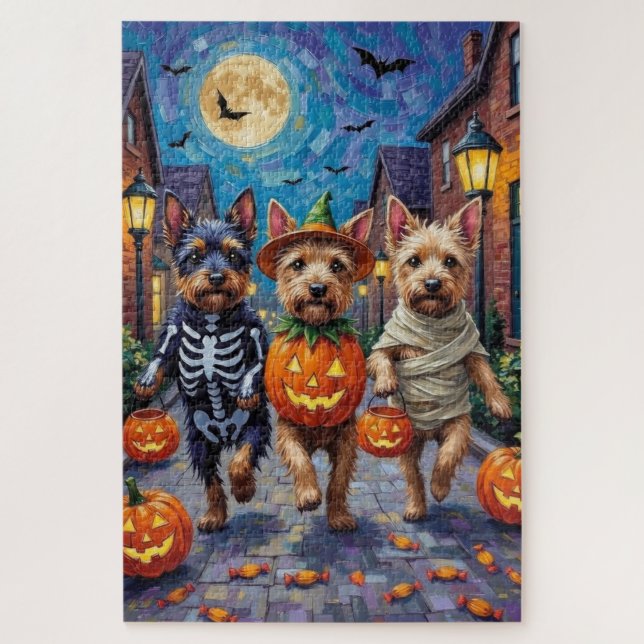 Puzzle Costume d'Halloween pour chien Cesky Terrier pour  (Vertical)