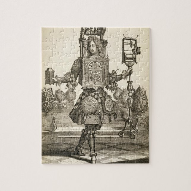 Puzzle Costume pour un fabricant d'horloge, pub. par (Vertical)