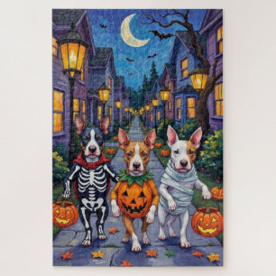 Puzzle Costumes de Bull Terrier pour Halloween et Trick-o