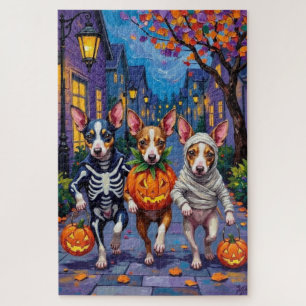 Puzzle Costumes d'Halloween de Rat Terrier