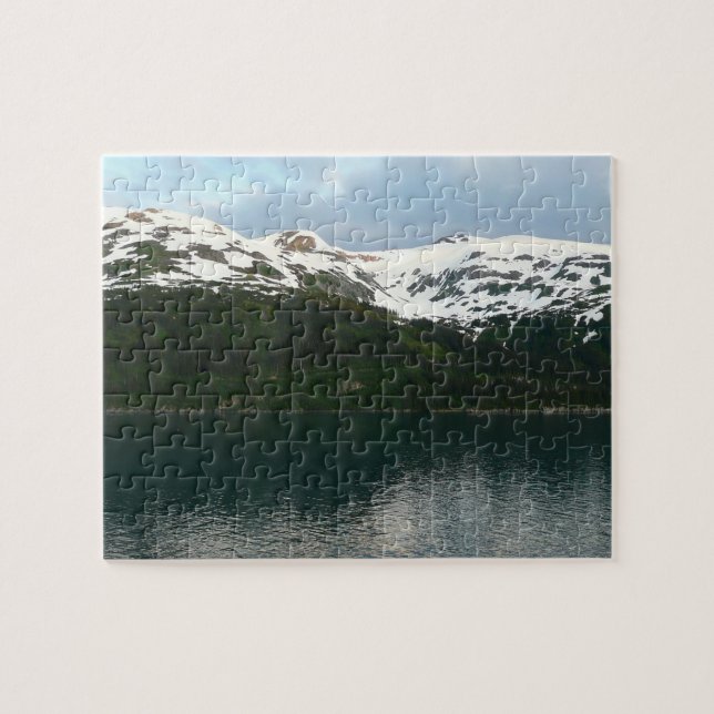 Puzzle Côte de l'Alaska au crépuscule (Horizontal)