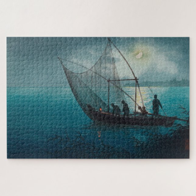 Puzzle Côte de Morigasaki par Tsuchiya Koitsu (Horizontal)