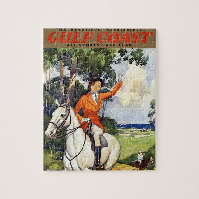 Puzzle Côte du Golfe par Panama Limited (Vertical)