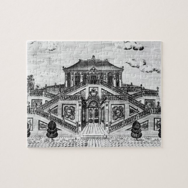 Puzzle Côté est du palais du calme de la mer, GA (Horizontal)