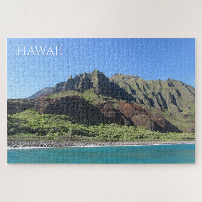 Puzzle Côte Napali Kauai Hawaii (Horizontal)