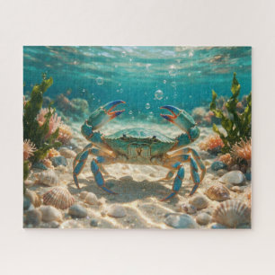 Puzzle côtier du crabe bleu