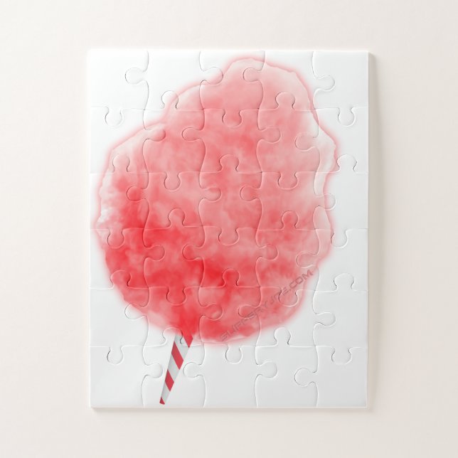 Puzzle Coton rose de SlipperyJoe's Candy carnival sucre f (Vertical)