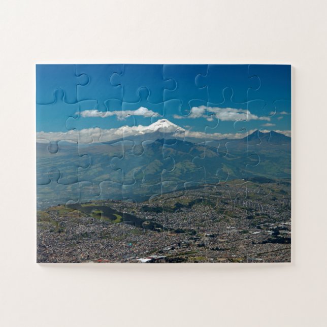 Puzzle Cotopaxi & Quito 30-pc (Horizontal)
