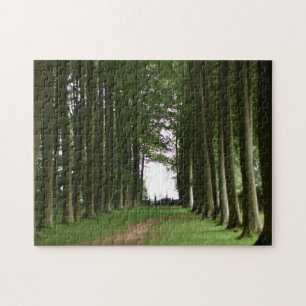 Puzzle Cotswolds Forêt luxuriante arbres verts Paysage UK