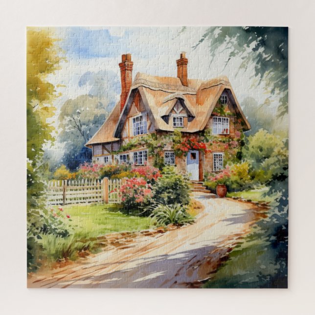 Puzzle Cottage anglais (Vertical)