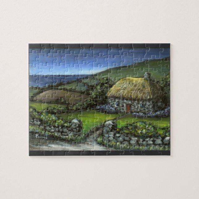 Puzzle Cottage en pierre dans le Donegal (Horizontal)