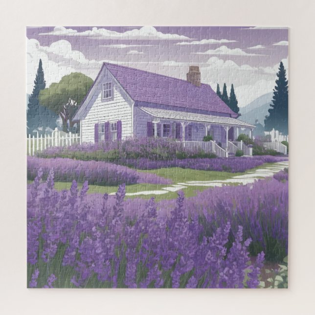 Puzzle Cottage Lavande (Vertical)