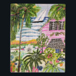 Puzzle Cottage rose près de la baie I<br><div class="desc">Cottage rose de la baie I par Karen Fields</div>