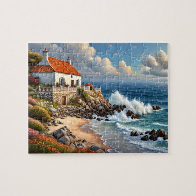 Puzzle Cottage Seashore (Horizontal)
