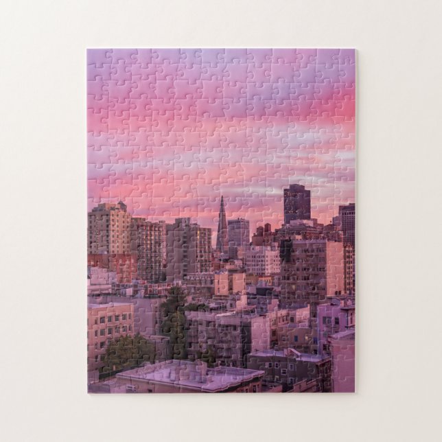 Puzzle Cotton Candy Sunrise (Vertical)