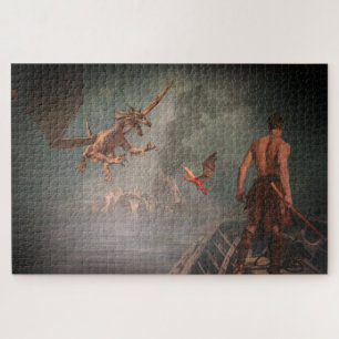 Puzzle Couche de dragon