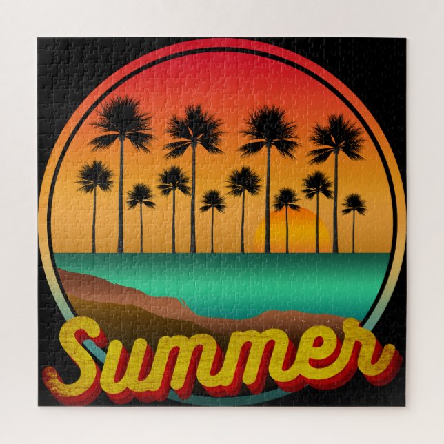 Puzzle coucher de soleil (Vertical)