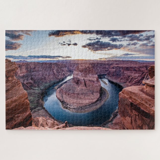 Puzzle Coucher de soleil à Horsehoe Bend (Horizontal)