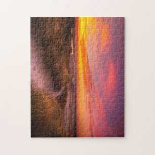 Puzzle Coucher de soleil à Mayflower Beach sur le Cap