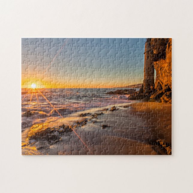 Puzzle Coucher de soleil à Victoria Beach 2 (Horizontal)