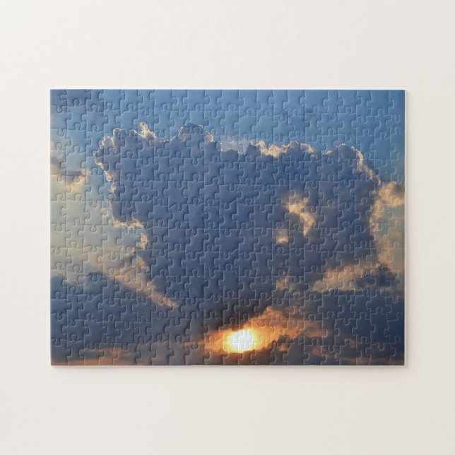 Puzzle Coucher de soleil avec formation Teacup Cloud par  (Horizontal)