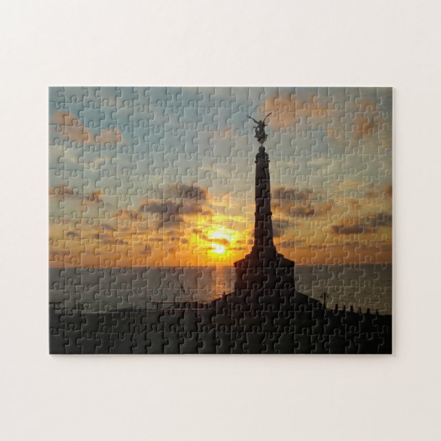 Puzzle Coucher de soleil d'Aberystwyth (Horizontal)