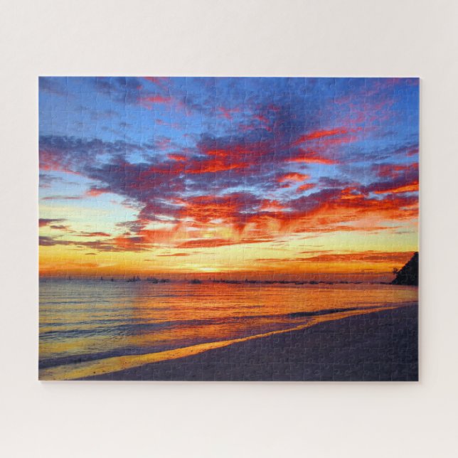 Puzzle coucher de soleil de boracay (Horizontal)