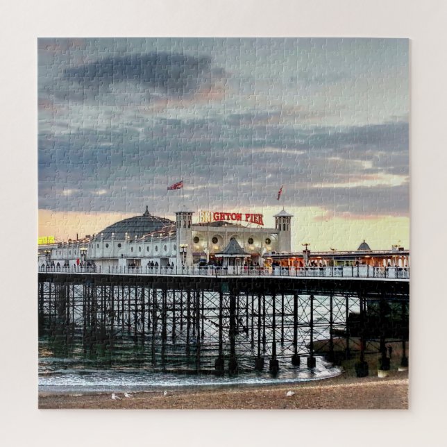 Puzzle Coucher de soleil de Brighton Pier (Vertical)