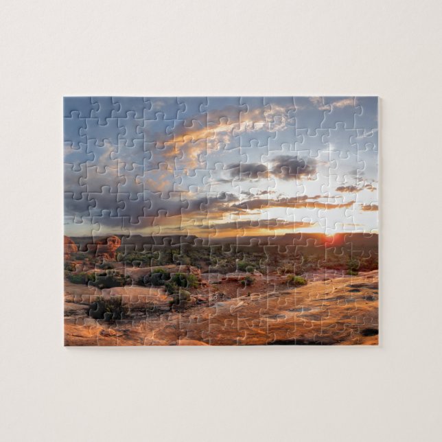Puzzle Coucher de soleil de l'Esplanade - Grand Canyon -  (Horizontal)