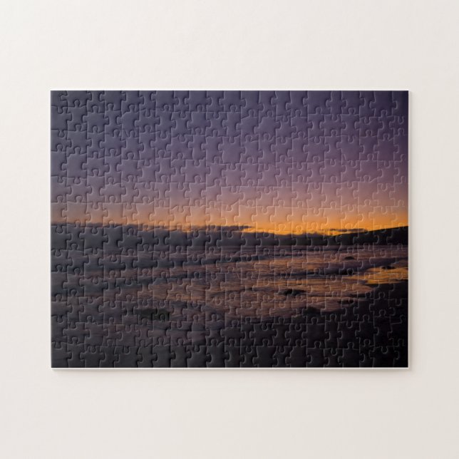 Puzzle Coucher de soleil des Cayucos (Horizontal)