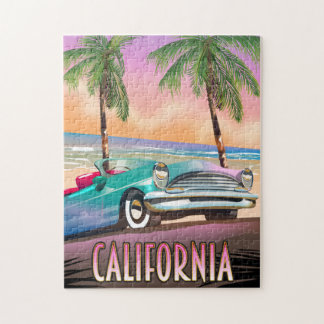 Puzzle Coucher de soleil du Paradis californien