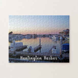 Puzzle Coucher de soleil du port de Huntington