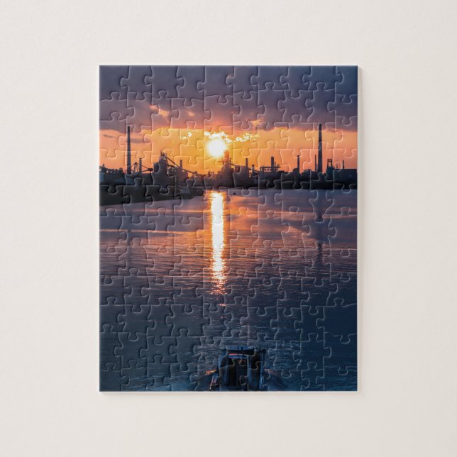 Puzzle Coucher de soleil Japon Ciel (Vertical)