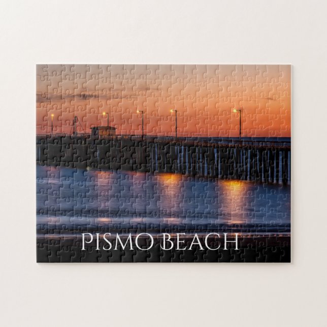 Puzzle Coucher de soleil pittoresque de Pismo Beach (Horizontal)
