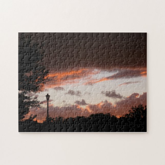 Puzzle Coucher de soleil Stormy Texas (Horizontal)