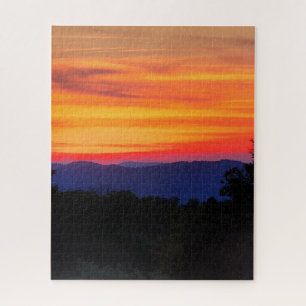 Puzzle Coucher de soleil sur Blue Ridge Parkway