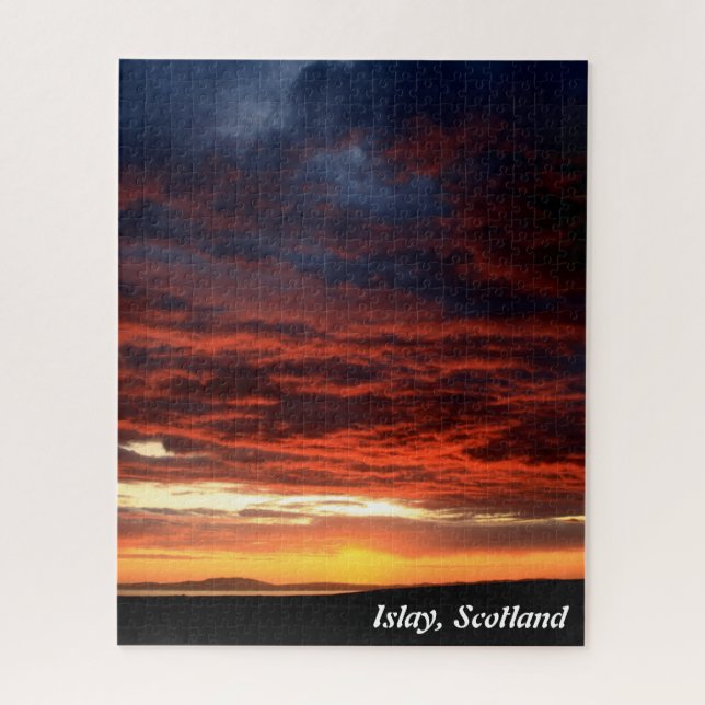 Puzzle Coucher de soleil sur Islay, Écosse (Vertical)
