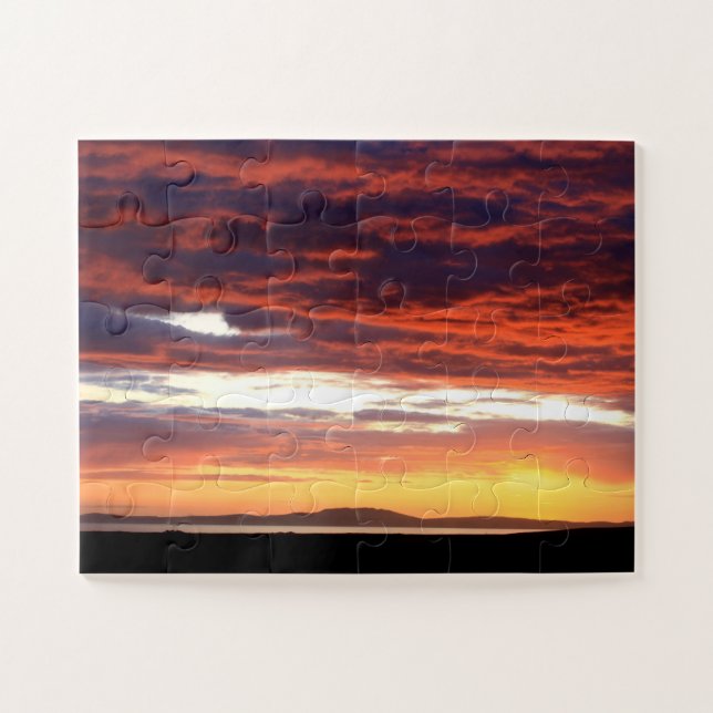 Puzzle Coucher de soleil sur Islay, Écosse (Horizontal)