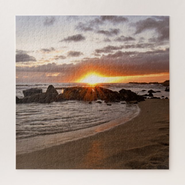 Puzzle Coucher de soleil sur Kauaii - Hawaii - 20x20 - 67 (Vertical)