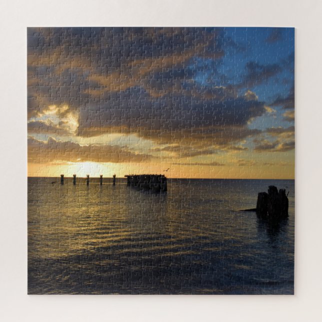 Puzzle Coucher de soleil sur la côte du Golfe - 20x20 - 6 (Vertical)
