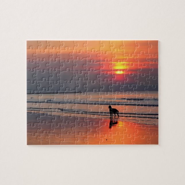 Puzzle Coucher de soleil sur la mer d'Irlande - 8x10 - 11 (Horizontal)