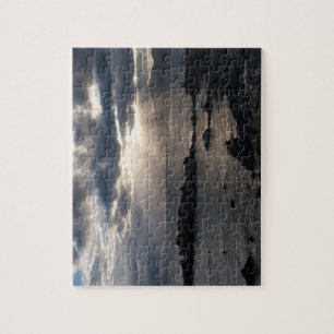 Puzzle Coucher de soleil sur Lanzarote