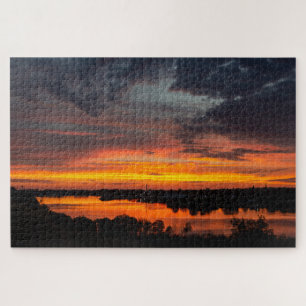 Puzzle Coucher de soleil sur le lac Manistee