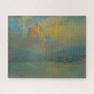 Puzzle Coucher de soleil sur les collines (par Glenn Coop