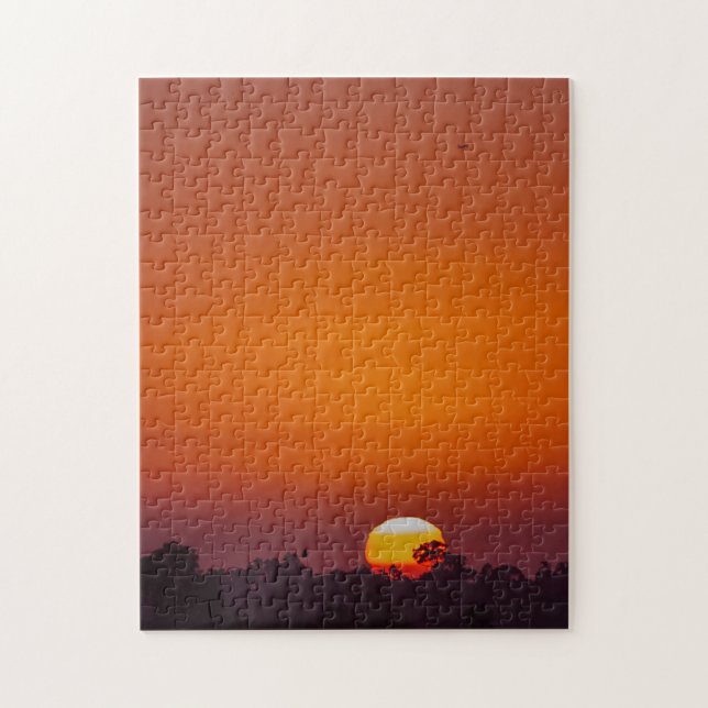 Puzzle Coucher de soleil sur les orangers San Diego (Vertical)