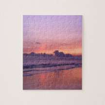 Coucher de soleil sur l'océan