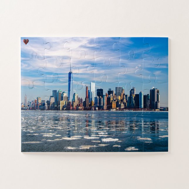 Puzzle Coucher de soleil sur New York (Horizontal)