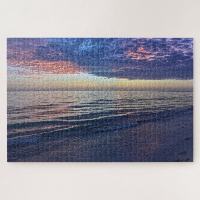 Puzzle Coucher de soleil violet, Floride (Horizontal)