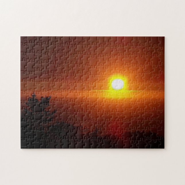 Puzzle Coucher du soleil (Horizontal)