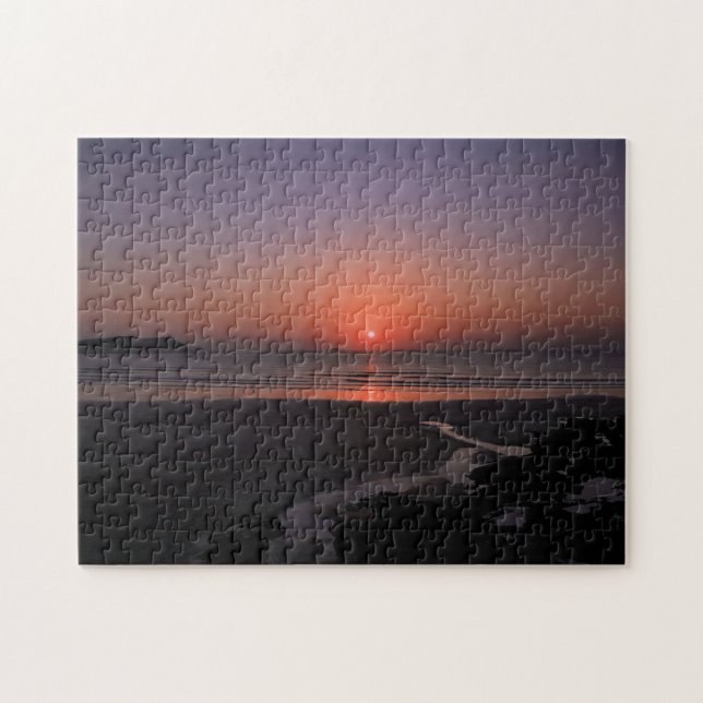 Puzzle Coucher du soleil à la casse-tête de Polzeath (Horizontal)